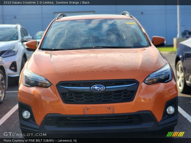 Sunshine Orange / Black 2019 Subaru Crosstrek 2.0i Limited