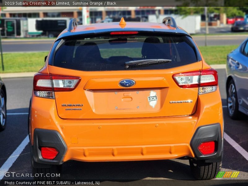 Sunshine Orange / Black 2019 Subaru Crosstrek 2.0i Limited
