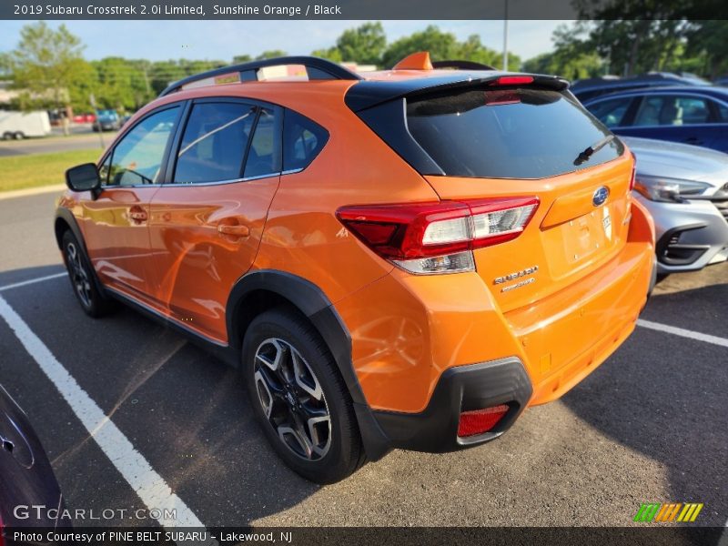 Sunshine Orange / Black 2019 Subaru Crosstrek 2.0i Limited