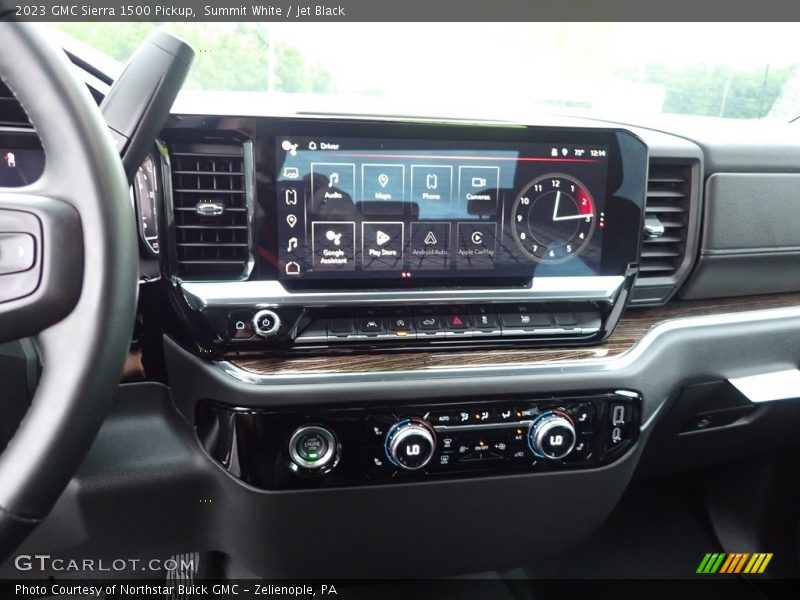 Summit White / Jet Black 2023 GMC Sierra 1500 Pickup