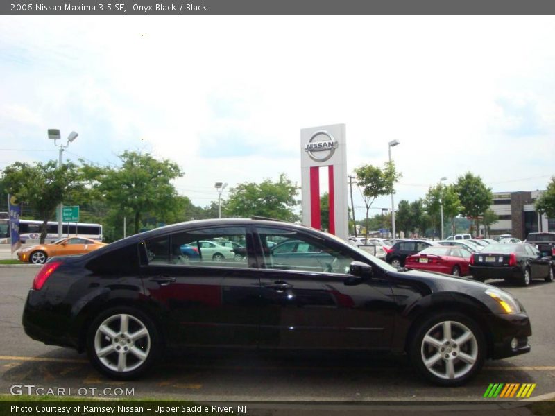 Onyx Black / Black 2006 Nissan Maxima 3.5 SE