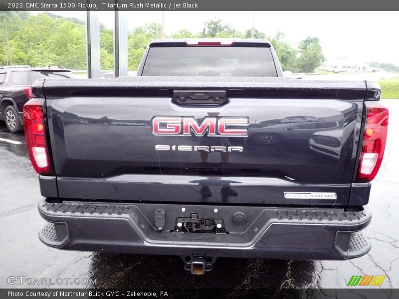 Titanium Rush Metallic / Jet Black 2023 GMC Sierra 1500 Pickup