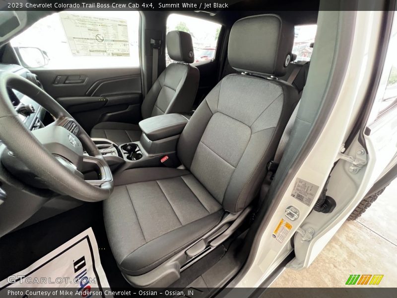Front Seat of 2023 Colorado Trail Boss Crew Cab 4x4