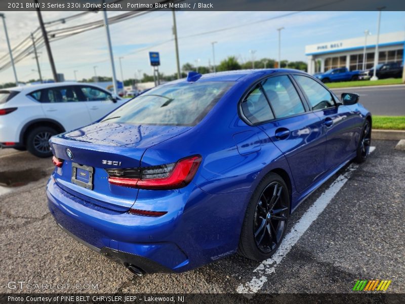 Portimao Blue Metallic / Black 2021 BMW 3 Series 330i xDrive Sedan