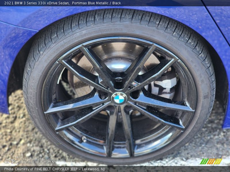 Portimao Blue Metallic / Black 2021 BMW 3 Series 330i xDrive Sedan