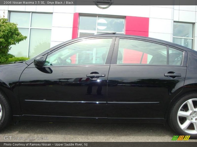 Onyx Black / Black 2006 Nissan Maxima 3.5 SE