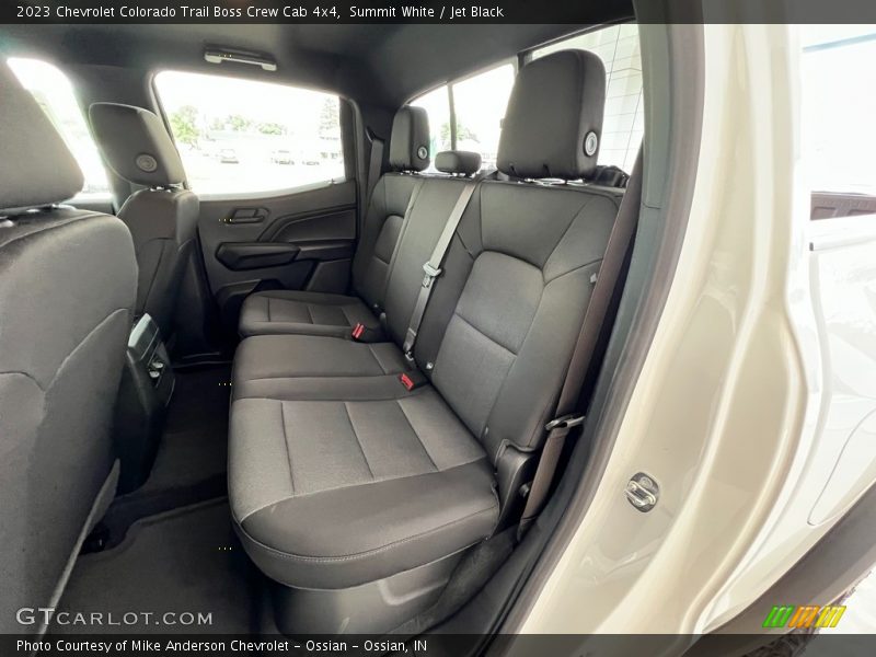 Rear Seat of 2023 Colorado Trail Boss Crew Cab 4x4