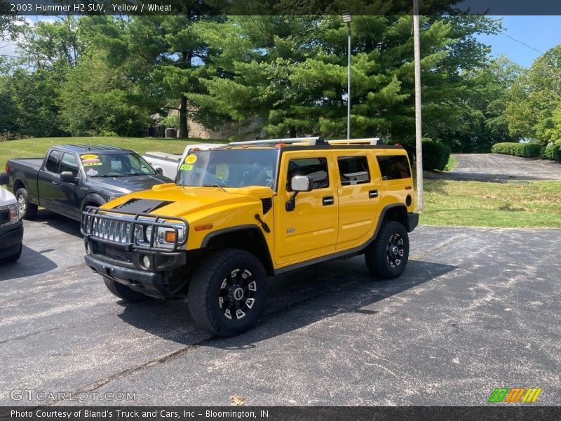 Yellow / Wheat 2003 Hummer H2 SUV