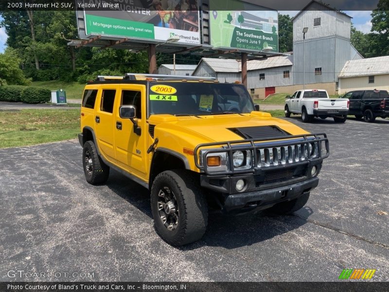 Yellow / Wheat 2003 Hummer H2 SUV