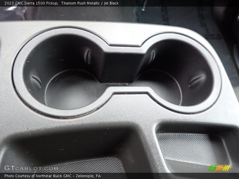 Titanium Rush Metallic / Jet Black 2023 GMC Sierra 1500 Pickup