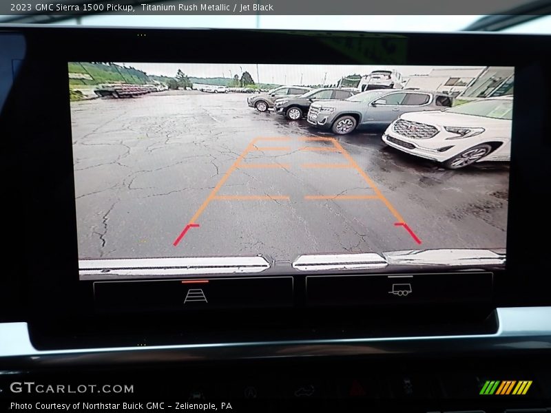 Titanium Rush Metallic / Jet Black 2023 GMC Sierra 1500 Pickup