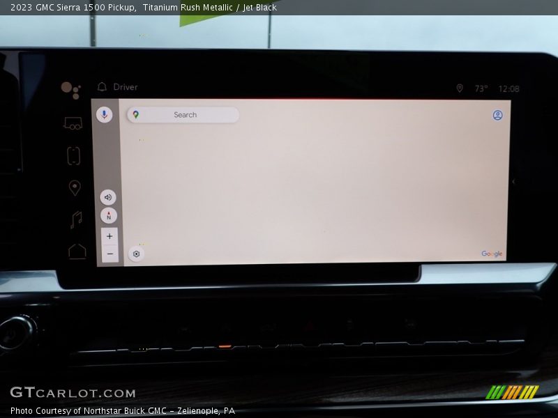 Titanium Rush Metallic / Jet Black 2023 GMC Sierra 1500 Pickup