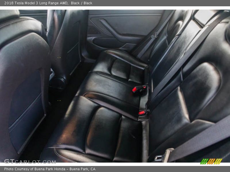 Black / Black 2018 Tesla Model 3 Long Range AWD