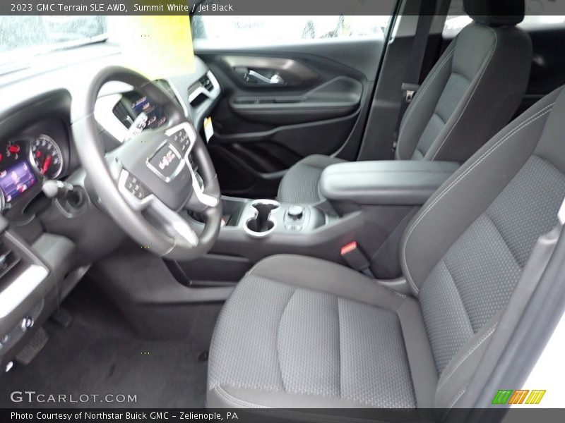 Summit White / Jet Black 2023 GMC Terrain SLE AWD