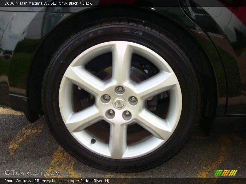 Onyx Black / Black 2006 Nissan Maxima 3.5 SE