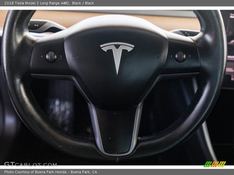 Black / Black 2018 Tesla Model 3 Long Range AWD