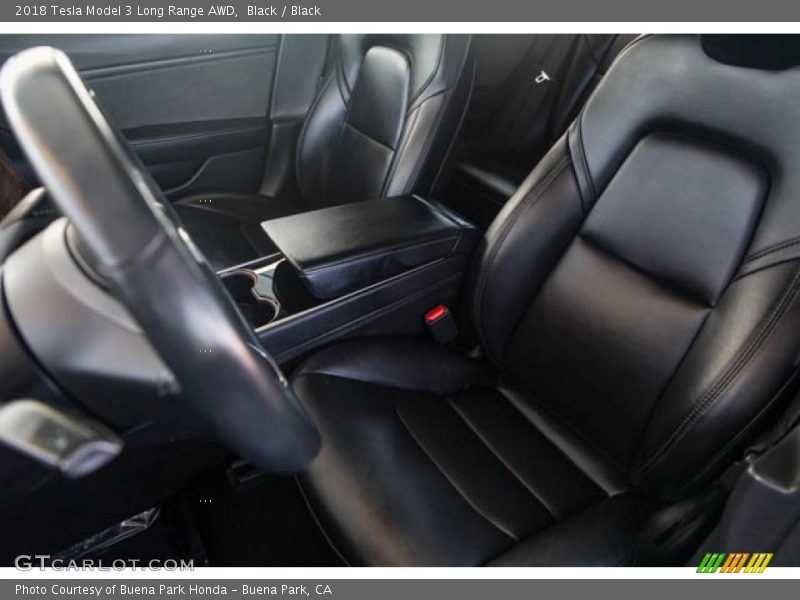 Black / Black 2018 Tesla Model 3 Long Range AWD