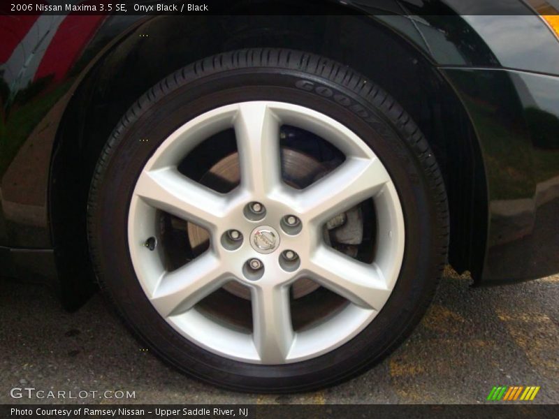 Onyx Black / Black 2006 Nissan Maxima 3.5 SE