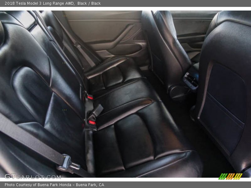 Black / Black 2018 Tesla Model 3 Long Range AWD