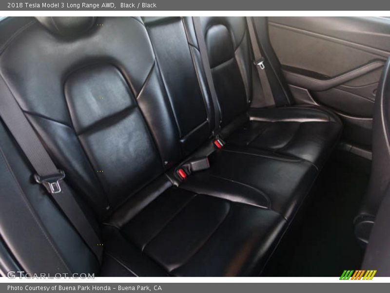 Black / Black 2018 Tesla Model 3 Long Range AWD