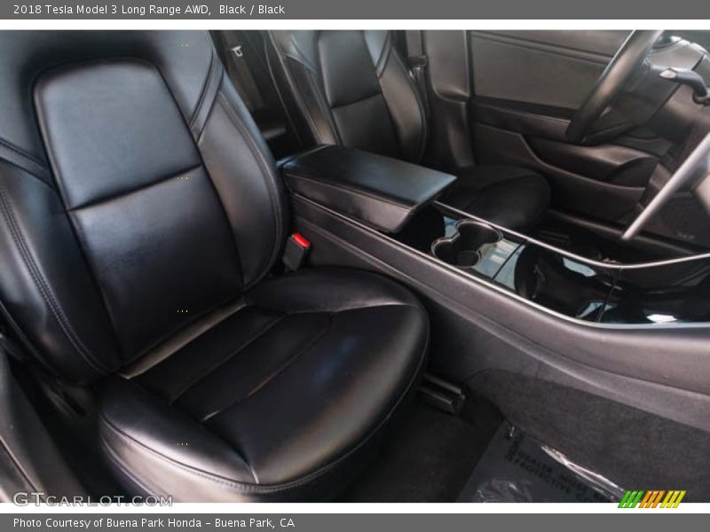 Black / Black 2018 Tesla Model 3 Long Range AWD