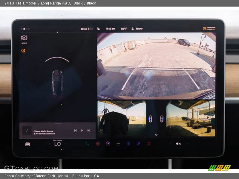 Black / Black 2018 Tesla Model 3 Long Range AWD