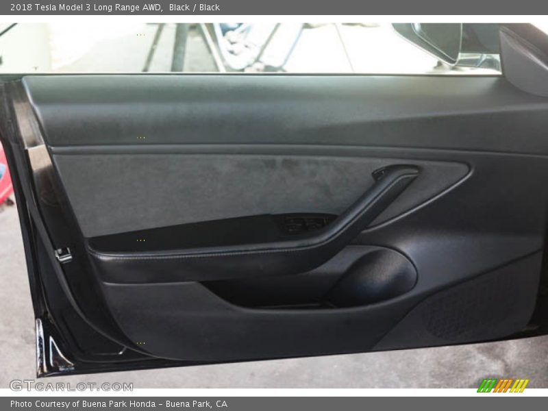 Black / Black 2018 Tesla Model 3 Long Range AWD