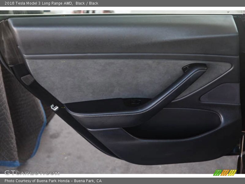 Black / Black 2018 Tesla Model 3 Long Range AWD