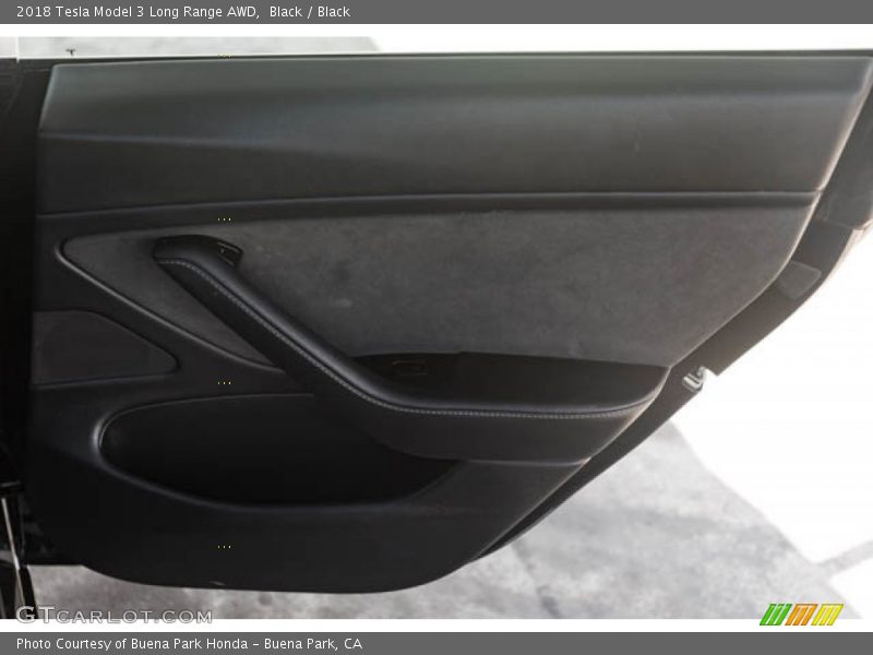 Black / Black 2018 Tesla Model 3 Long Range AWD