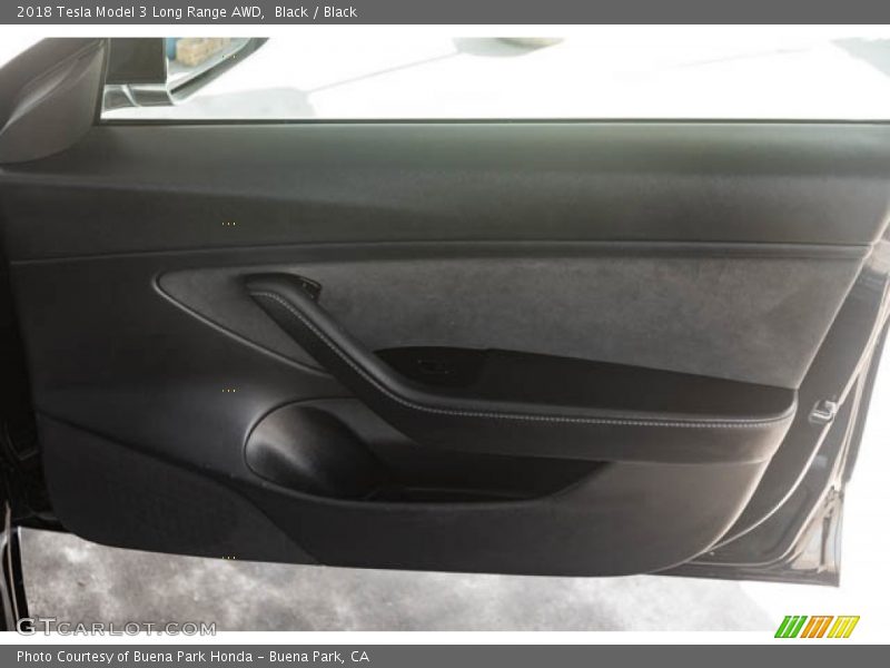 Black / Black 2018 Tesla Model 3 Long Range AWD