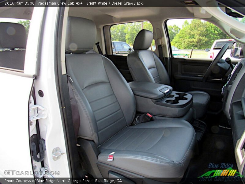 Front Seat of 2016 3500 Tradesman Crew Cab 4x4
