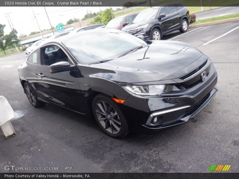 Front 3/4 View of 2020 Civic EX Coupe