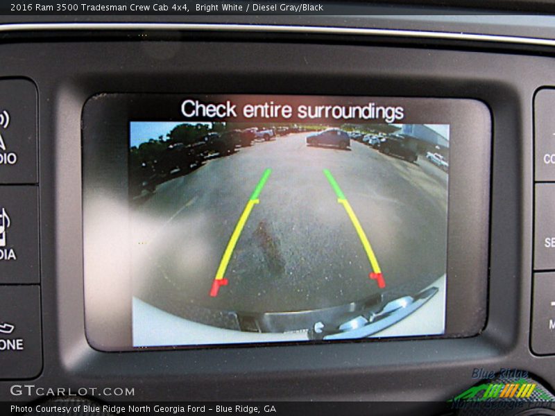 Bright White / Diesel Gray/Black 2016 Ram 3500 Tradesman Crew Cab 4x4