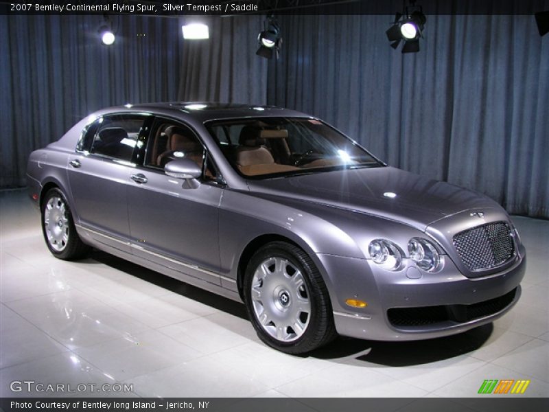 Silver Tempest / Saddle 2007 Bentley Continental Flying Spur