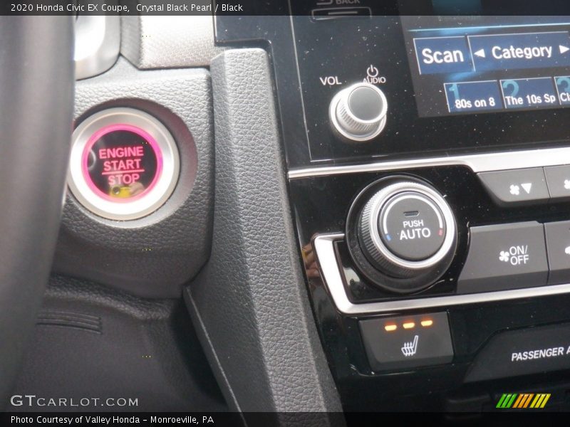 Controls of 2020 Civic EX Coupe