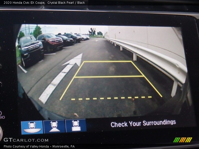 Controls of 2020 Civic EX Coupe