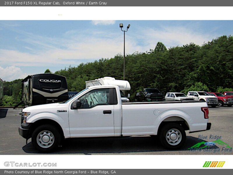 Oxford White / Earth Gray 2017 Ford F150 XL Regular Cab