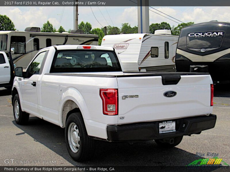 Oxford White / Earth Gray 2017 Ford F150 XL Regular Cab