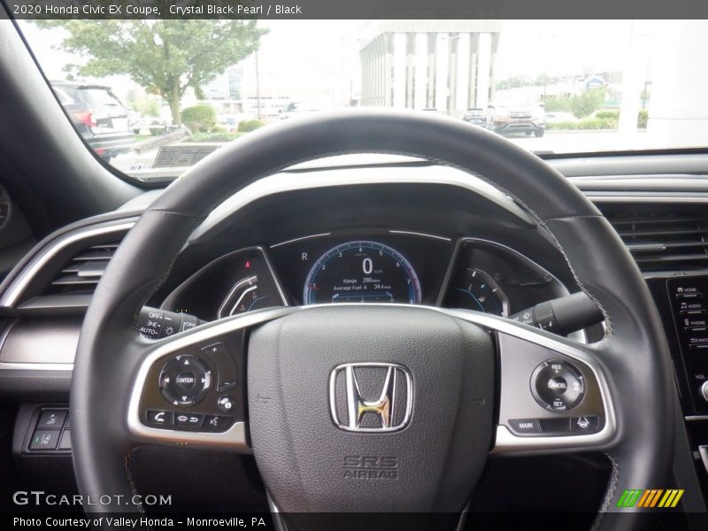  2020 Civic EX Coupe Steering Wheel