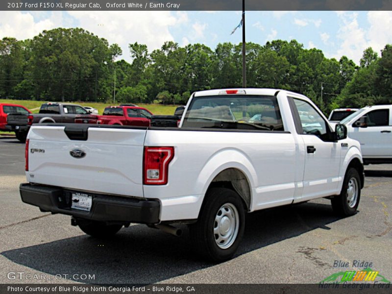 Oxford White / Earth Gray 2017 Ford F150 XL Regular Cab