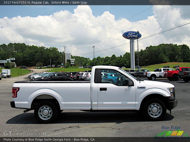 Oxford White / Earth Gray 2017 Ford F150 XL Regular Cab