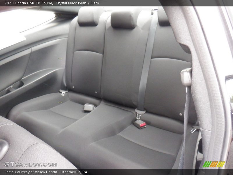 Rear Seat of 2020 Civic EX Coupe