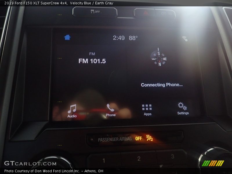 Velocity Blue / Earth Gray 2019 Ford F150 XLT SuperCrew 4x4