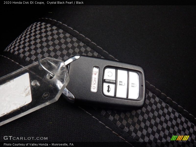 Keys of 2020 Civic EX Coupe