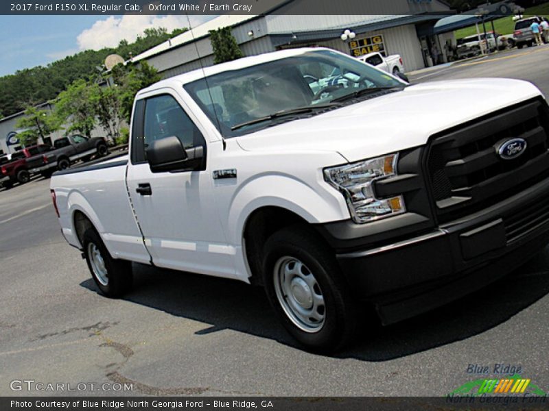 Oxford White / Earth Gray 2017 Ford F150 XL Regular Cab