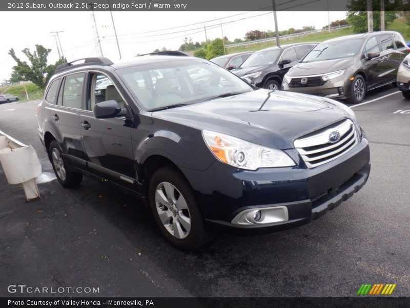 Front 3/4 View of 2012 Outback 2.5i