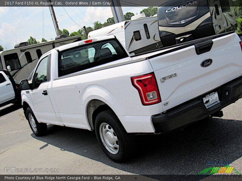 Oxford White / Earth Gray 2017 Ford F150 XL Regular Cab