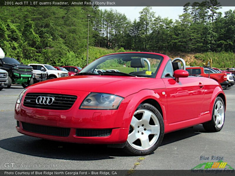 Amulet Red / Ebony Black 2001 Audi TT 1.8T quattro Roadster
