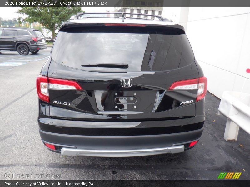 Crystal Black Pearl / Black 2020 Honda Pilot EX-L AWD