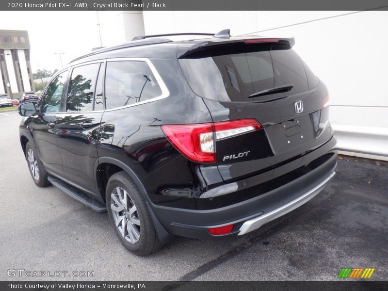 Crystal Black Pearl / Black 2020 Honda Pilot EX-L AWD